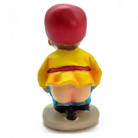 Figura Caganer Catalán Naïf pintada a mano, 9 cm multicolor Figura Caganer Catalán Naïf pintada a mano, 9 cm multicolor