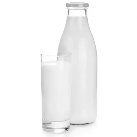 Botella de Cristal 1L Reutilizable con Tapa Blanca Hermética Botella de Cristal 1L Reutilizable con Tapa Blanca Hermética