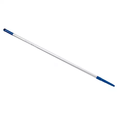 Palo Extensible 5m para Limpieza, Aluminio Blanco/Azul Palo Extensible 5m para Limpieza, Aluminio Blanco/Azul