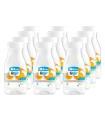 Tradineur - Pack de 12 botellas de plástico - Incluye tapa - Ideal para la conservación de tus alimentos - Capacidad de 0,2 Litros - 13 x 5,5 cm
