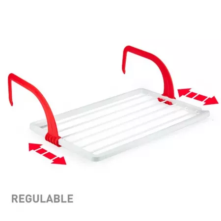 Tendedero Plegable 3m para Balcones y Radiadores, Resistente Tendedero Plegable 3m para Balcones y Radiadores, Resistente