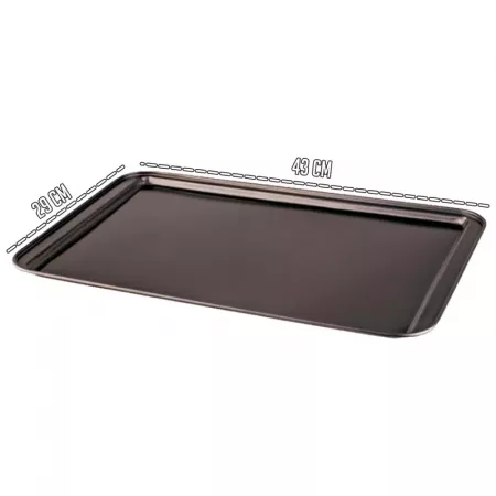 Bandeja para galletas antiadherente 43x29 cm, apta lavavajillas Bandeja para galletas antiadherente 43x29 cm, apta lavavajillas