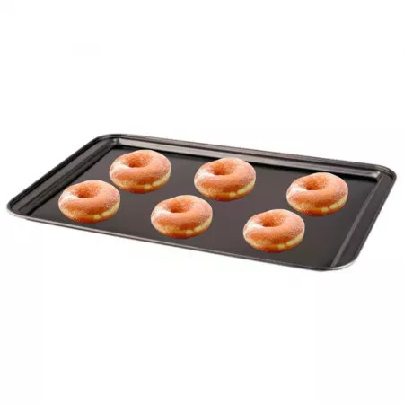 Bandeja para galletas antiadherente 43x29 cm, apta lavavajillas Bandeja para galletas antiadherente 43x29 cm, apta lavavajillas