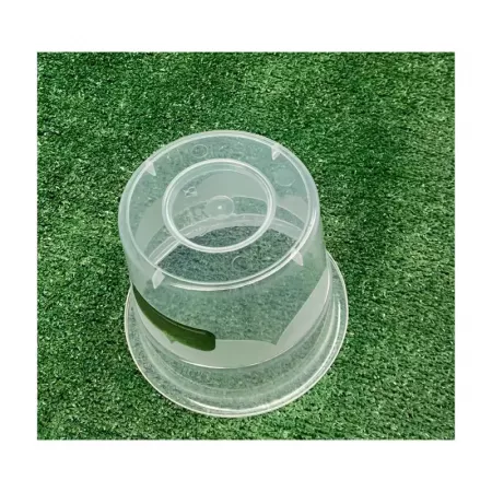 Maceta transparente redonda 17,5x13,5 cm resistente Maceta transparente redonda 17,5x13,5 cm resistente