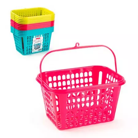 Cesta compacta para pinzas resistente con enganche fácil Cesta compacta para pinzas resistente con enganche fácil