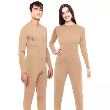 Mono Maillot Beige Talla S Ideal para Carnaval y Halloween Mono Maillot Beige Talla S Ideal para Carnaval y Halloween