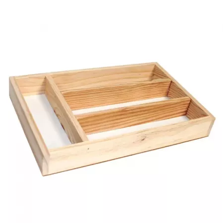 Cubertero de Madera 4 Compartimentos 32x22 cm – Orden Fácil Cubertero de Madera 4 Compartimentos 32x22 cm – Orden Fácil