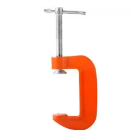 Abrazadera de Hierro 75 mm resistente y duradera para madera Abrazadera de Hierro 75 mm resistente y duradera para madera