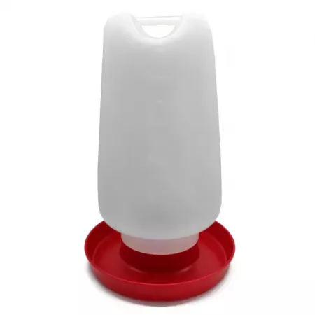 Bebedero plástico 6L para gallinas y pollos, resistente Bebedero plástico 6L para gallinas y pollos, resistente