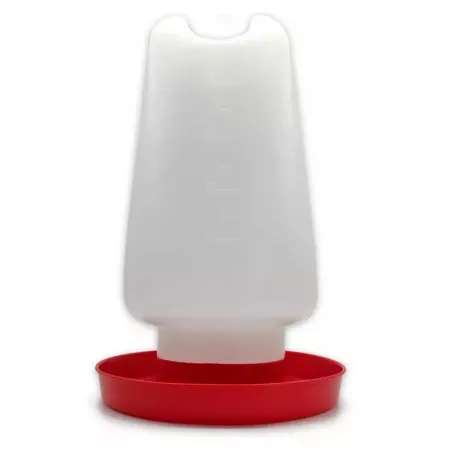 Bebedero plástico 6L para gallinas y pollos, resistente Bebedero plástico 6L para gallinas y pollos, resistente