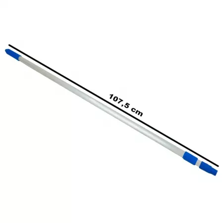Palo Telescópico 107,5-200 cm Aluminio Resistente Azul-Gris Palo Telescópico 107,5-200 cm Aluminio Resistente Azul-Gris