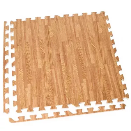 Baldosas Goma EVA Madera 62x62 cm - Pack 4 Antideslizante Baldosas Goma EVA Madera 62x62 cm - Pack 4 Antideslizante