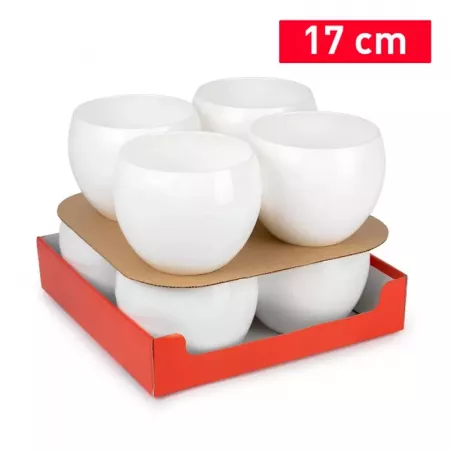 Maceta Coco Blanco Roto Ø17x13 cm – Elegancia Minimalista Maceta Coco Blanco Roto Ø17x13 cm – Elegancia Minimalista