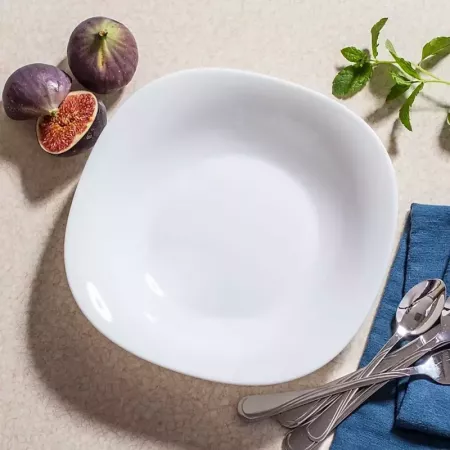 Plato Hondo Parma 22 cm Cerámica Blanca Resistente Plato Hondo Parma 22 cm Cerámica Blanca Resistente