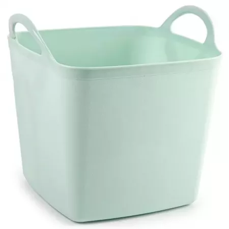 Capazo cuadrado 27L reciclado en colores pastel suaves Capazo cuadrado 27L reciclado en colores pastel suaves