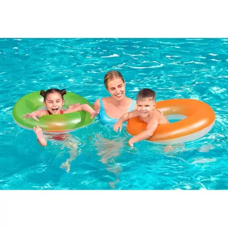 Flotador Infantil 76 cm Vinilo Resistente 3-6 Años Fácil Inflar Flotador Infantil 76 cm Vinilo Resistente 3-6 Años Fácil Inflar