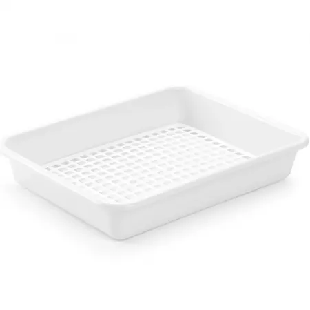 Bandeja Polipropileno Blanca 35x27 cm – Uso Alimentario Bandeja Polipropileno Blanca 35x27 cm – Uso Alimentario
