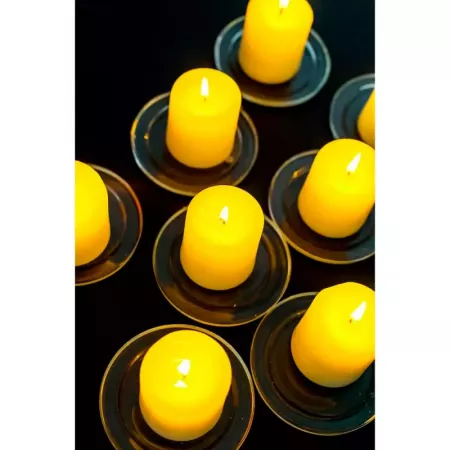 Vela Perfumada Fantasía Cítrica 25h Aroma Frutas Amarilla Vela Perfumada Fantasía Cítrica 25h Aroma Frutas Amarilla