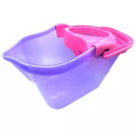 Cubo Transparente 13,5L con Escurridor y Medidor - Hecho en España Cubo Transparente 13,5L con Escurridor y Medidor - Hecho en España
