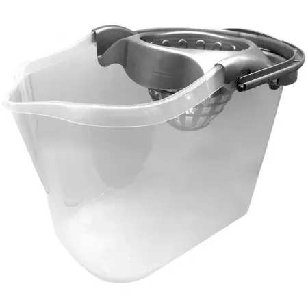 Cubo Transparente 13,5L con Escurridor y Medidor - Hecho en España Cubo Transparente 13,5L con Escurridor y Medidor - Hecho en España