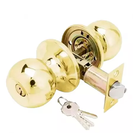 Manilla de Puerta con Llaves Latón y Acero - Calidad Pro Manilla de Puerta con Llaves Latón y Acero - Calidad Pro