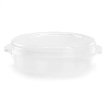 Fiambrera Tortilla 3L Hermética y Antiolores Transparente Fiambrera Tortilla 3L Hermética y Antiolores Transparente