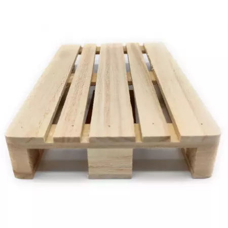 Mini Palet Madera Natural para Aperitivos y Posavasos único Mini Palet Madera Natural para Aperitivos y Posavasos único