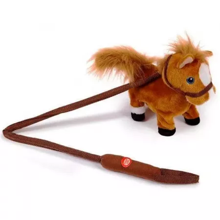 Caballo de Peluche Andarín y Relinchador con Pila Incluida Caballo de Peluche Andarín y Relinchador con Pila Incluida