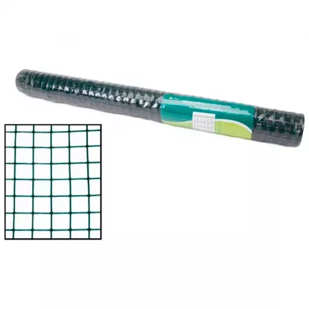Malla metálica verde 0,5x5m resistente y versátil exterior Malla metálica verde 0,5x5m resistente y versátil exterior