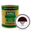 Tradineur - Bote de Barniz Brillo para Madera - Fabricado en España - Ideal para todo tipo de Maderas, vigas, cerchas, marcos, etc. - Capacidad de 125 ML - Wengué