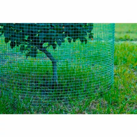 Malla metálica verde 0,5x5m resistente y versátil exterior Malla metálica verde 0,5x5m resistente y versátil exterior