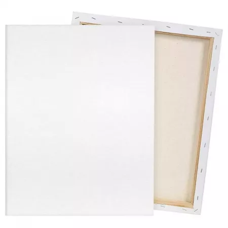 Lienzo 50x60 cm Tela y Madera, Listo para Colgar Fácilmente Lienzo 50x60 cm Tela y Madera, Listo para Colgar Fácilmente