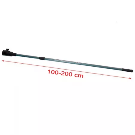 Mango Telescópico 100-200 cm Gris y Negro para Limpieza Mango Telescópico 100-200 cm Gris y Negro para Limpieza