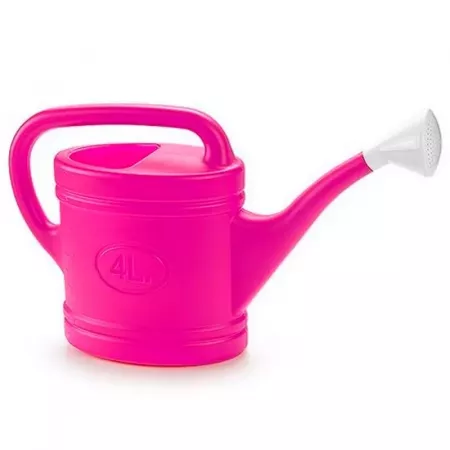 Regadera 4L Ligera y Duradera, Colores Verde, Azul o Fucsia Regadera 4L Ligera y Duradera, Colores Verde, Azul o Fucsia
