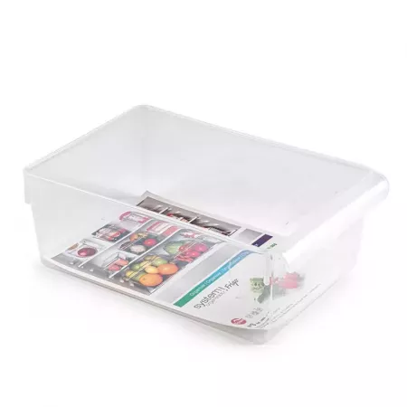 Cajón organizador refrigerador Nº9 transparente, apto lavavajillas Cajón organizador refrigerador Nº9 transparente, apto lavavajillas