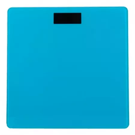 Báscula de Baño Azul Compacta con LCD y 180 kg de Precisión Báscula de Baño Azul Compacta con LCD y 180 kg de Precisión
