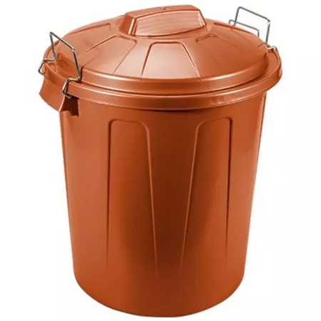 Cubo de basura 7L con asas y cierres metálicos, colores vivos Cubo de basura 7L con asas y cierres metálicos, colores vivos