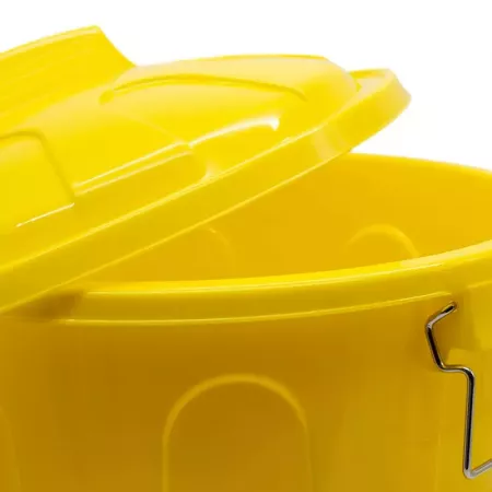 Cubo de basura 7L con asas y cierres metálicos, colores vivos Cubo de basura 7L con asas y cierres metálicos, colores vivos