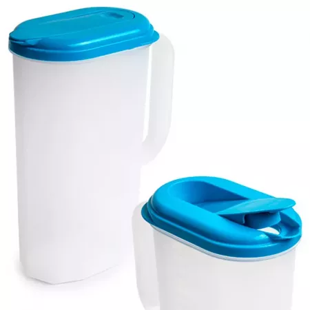 Jarra Plástico 2L con Boquilla, Libre de BPA y Lavavajillas Jarra Plástico 2L con Boquilla, Libre de BPA y Lavavajillas