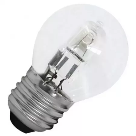 Bombilla Halógena G45 E27 42W Luz Cálida 2800K 2000h Bombilla Halógena G45 E27 42W Luz Cálida 2800K 2000h