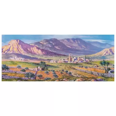 Rollo Papel Paisaje Belén 120x65 cm Realista y Resistente Rollo Papel Paisaje Belén 120x65 cm Realista y Resistente
