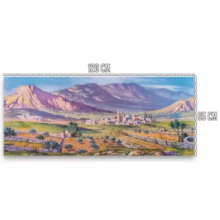 Rollo Papel Paisaje Belén 120x65 cm Realista y Resistente Rollo Papel Paisaje Belén 120x65 cm Realista y Resistente
