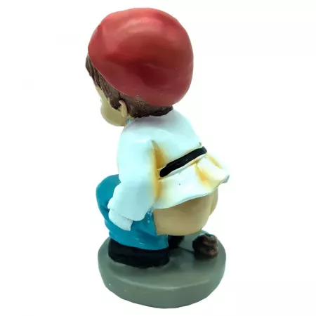 Figura Caganer Naïf pintada a mano, detalle navideño único Figura Caganer Naïf pintada a mano, detalle navideño único
