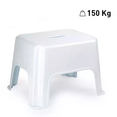 Taburete Pocket Blanco Antideslizante 150kg - Fabricado en España Taburete Pocket Blanco Antideslizante 150kg - Fabricado en España