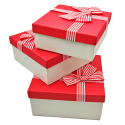 Set de 3 cajas de regalo corazón con lazo, 3 tamaños distintos, cajas  decorativas con tapa, presentación para navidad, cumpleañ - AliExpress