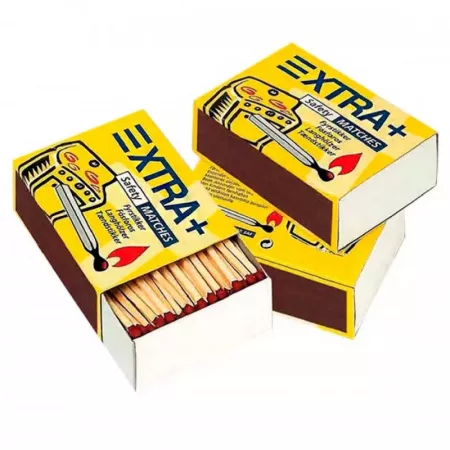 Pack 24 cajas 2880 fósforos madera 5,5 cm super largos Pack 24 cajas 2880 fósforos madera 5,5 cm super largos