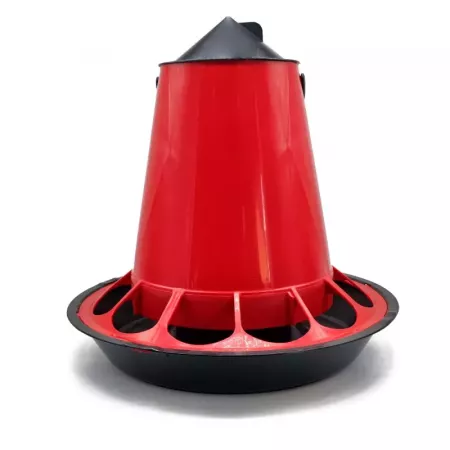 Comedero para aves de corral 5 kg con tapa y 12 compartimentos Comedero para aves de corral 5 kg con tapa y 12 compartimentos