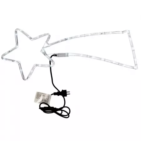 Estrella Fugaz LED 48 Luces Multicolor 70 cm - Decoración Navidad Estrella Fugaz LED 48 Luces Multicolor 70 cm - Decoración Navidad