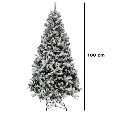 Árbol Navidad Blanco Nevado 180 cm - Realista y Duradero Árbol Navidad Blanco Nevado 180 cm - Realista y Duradero