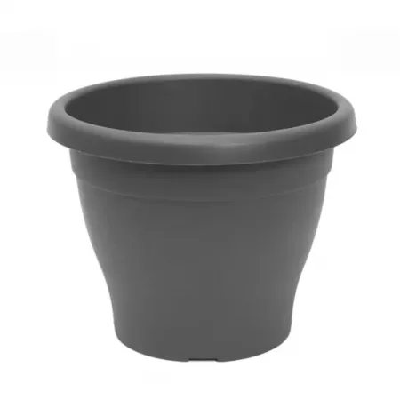 Maceta Pamex 6L gris resistente con drenaje, 24.5 cm diámetro Maceta Pamex 6L gris resistente con drenaje, 24.5 cm diámetro